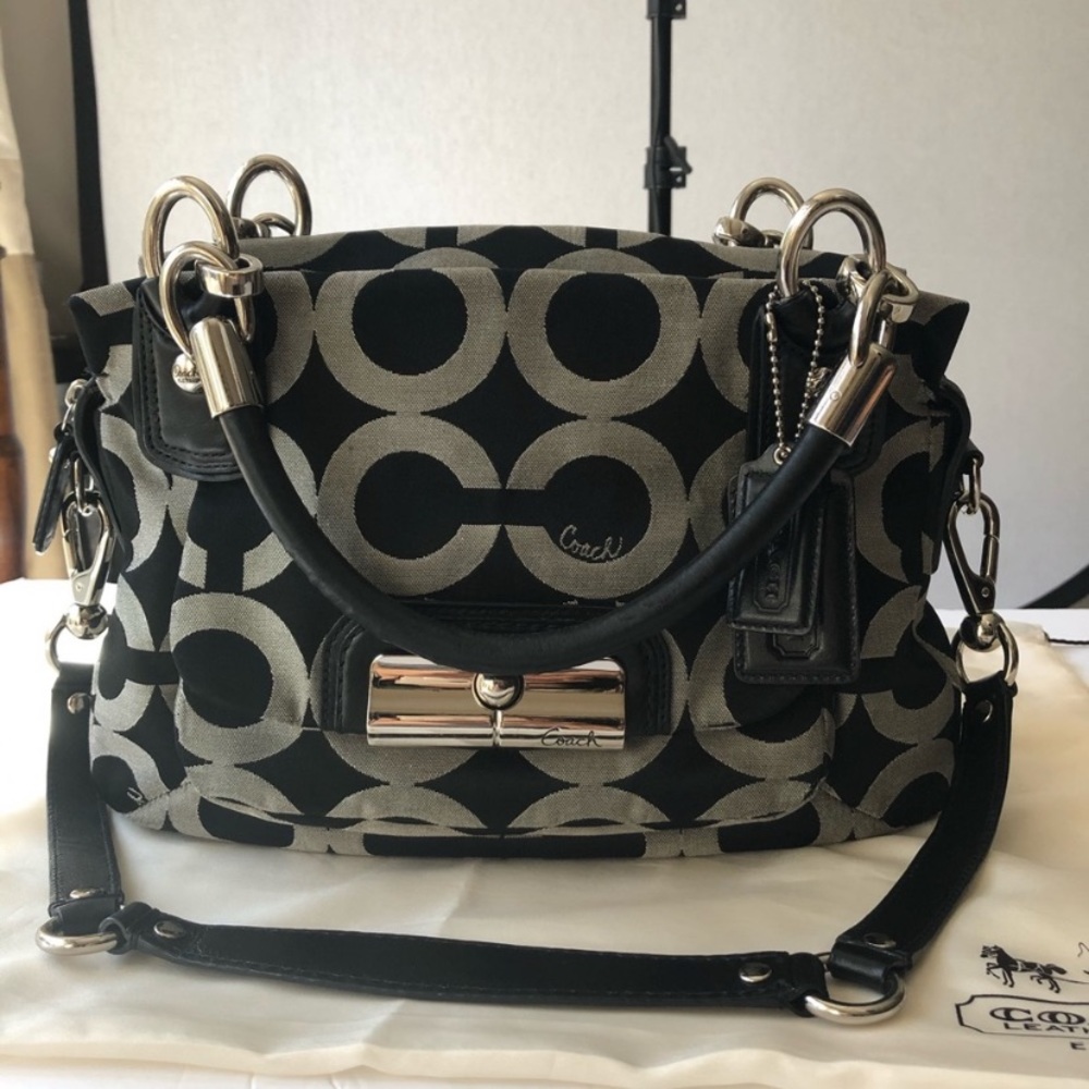 Signature coach bag
